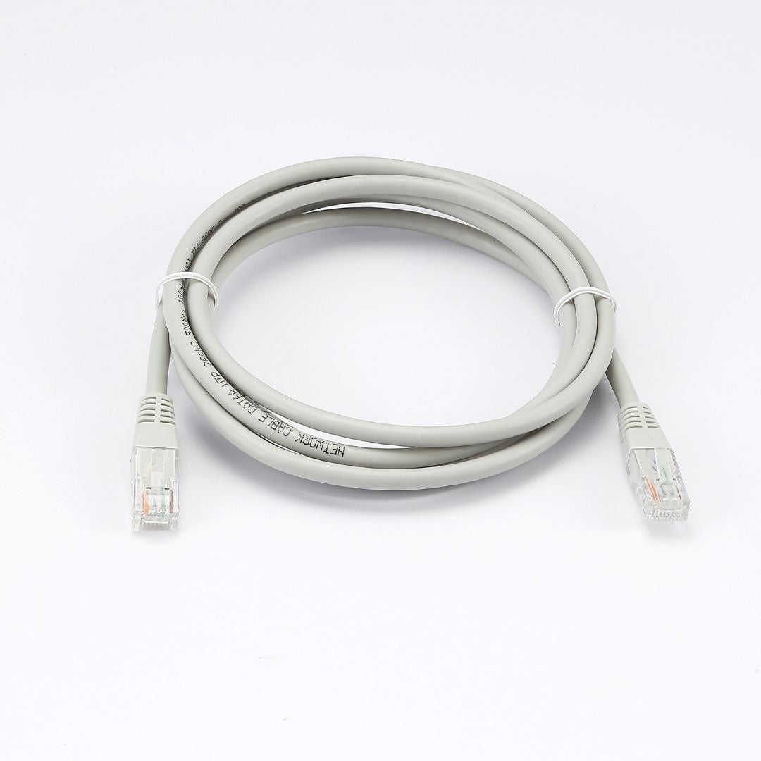 C ble RJ45 Male/Male droit CAT6A U/UTP - Longueur 2M - Bleu - en sachet