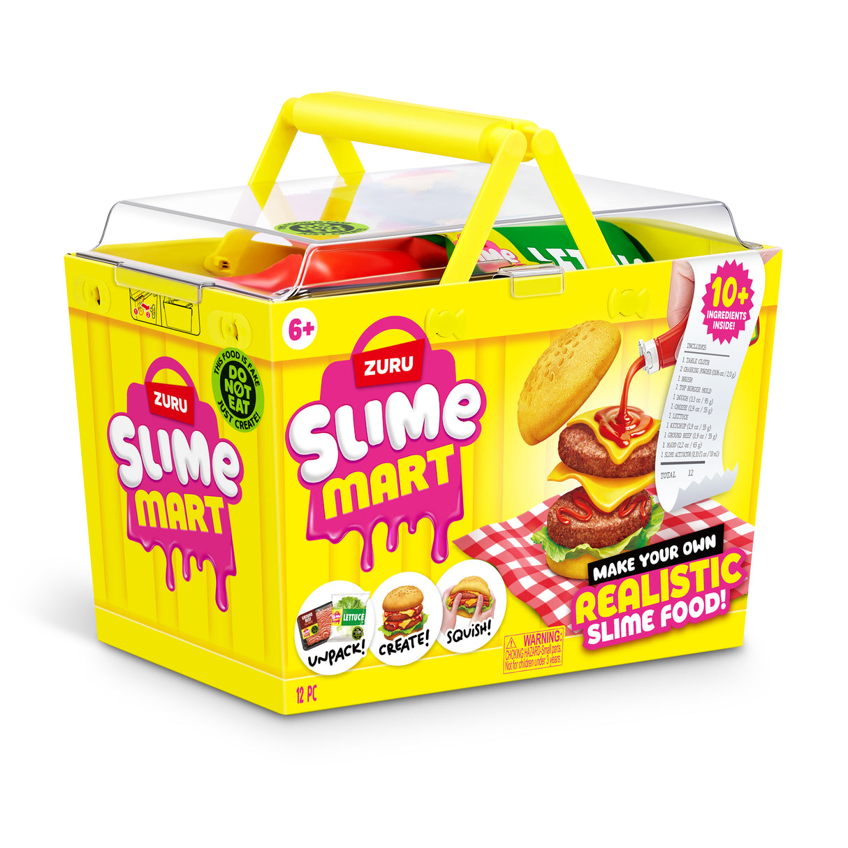 Activités créatives et manuelles - ZURU - Slime Mart Shopping Basket - Dčs 6 ans