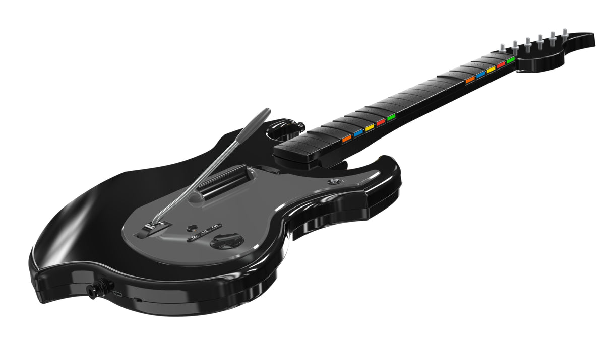 Guitare sans fil - PDP - Riffmaster - Playstation 4, playstation 5 et PC - Noir