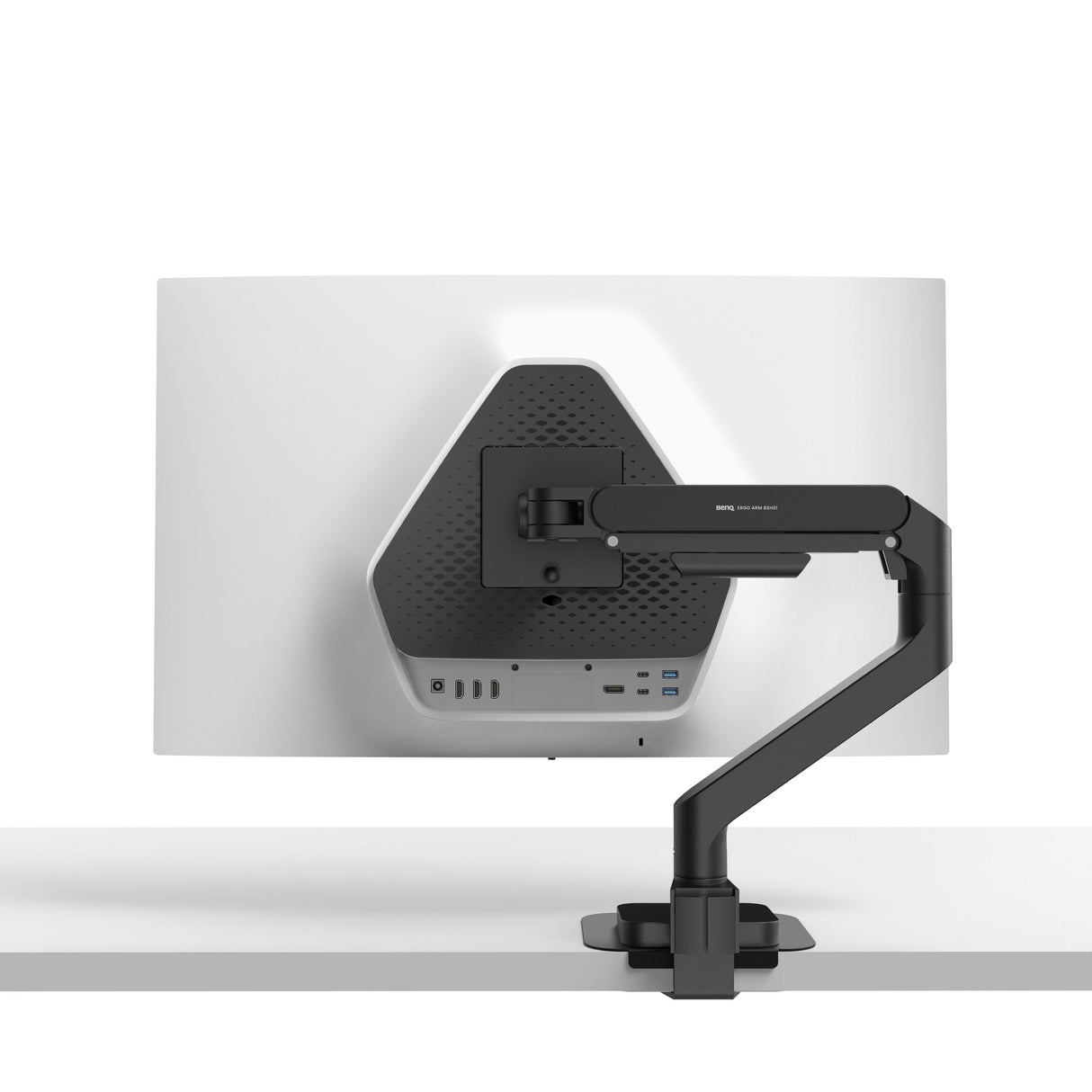 Support écran é fixer BenQ Ergo Arm - 45" (20kg max) (Noir)