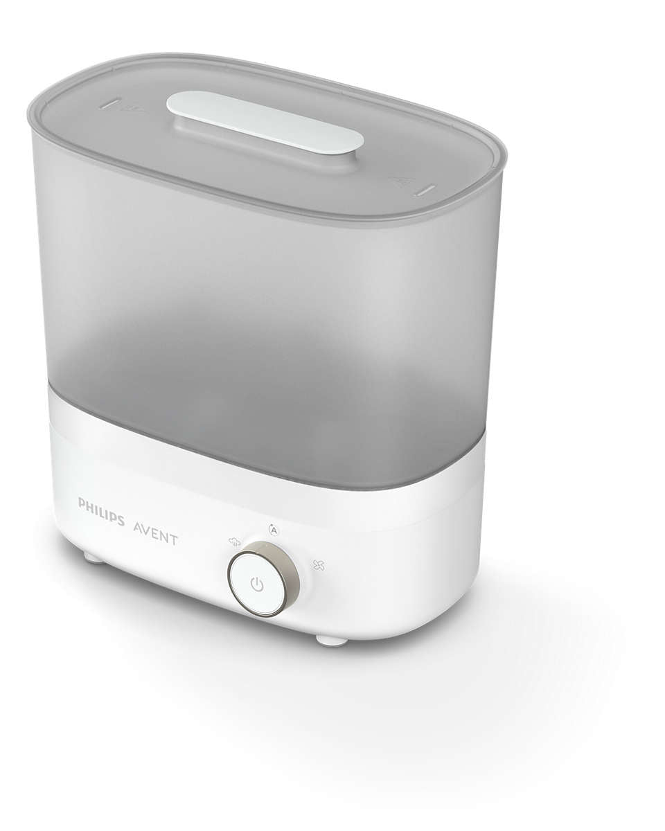 Stérilisateur - PHILIPS AVENT - Élimine 99,9% des bactéries - Stérilise et seche en 40 min - Assure 24h de stérilisation