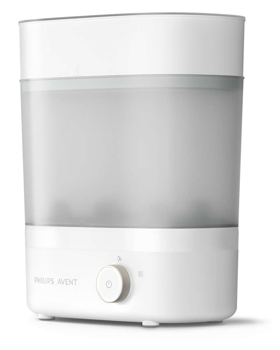 Stérilisateur - PHILIPS AVENT - Élimine 99,9% des bactéries - Stérilise et seche en 40 min - Assure 24h de stérilisation