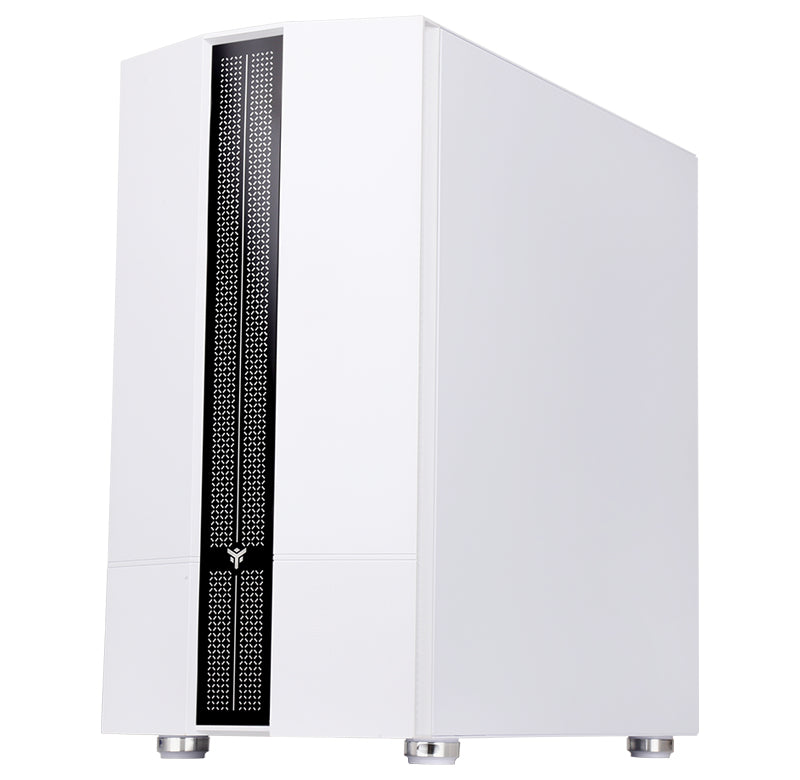 Boitier Mini Tour Micro ATX iTek Liflig 41 RGB avec panneau vitré (Blanc)