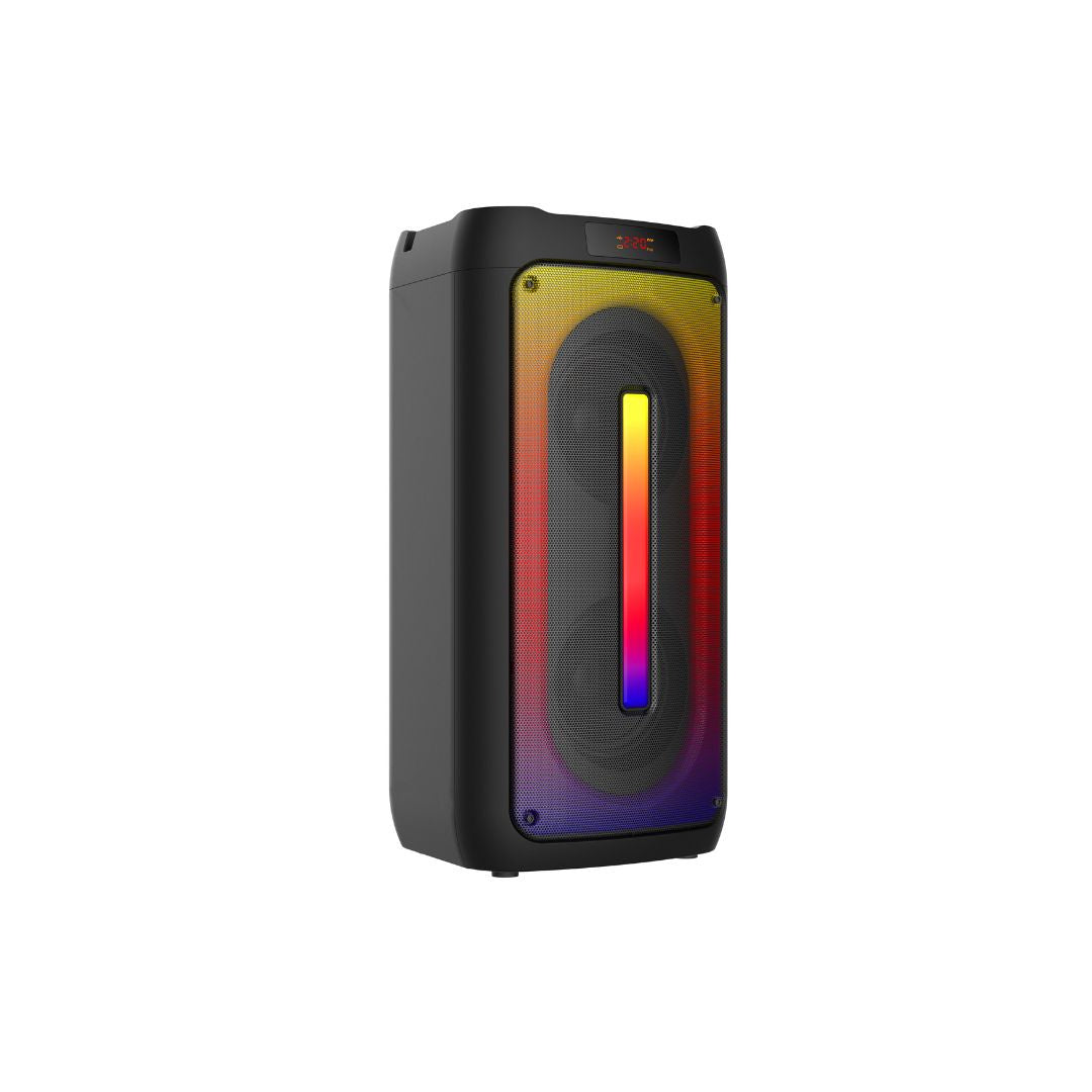 Enceinte de soirée BT RMS 26W , lect USB/Micro SD, Aux IN, Micro IN, Radio FM, 4