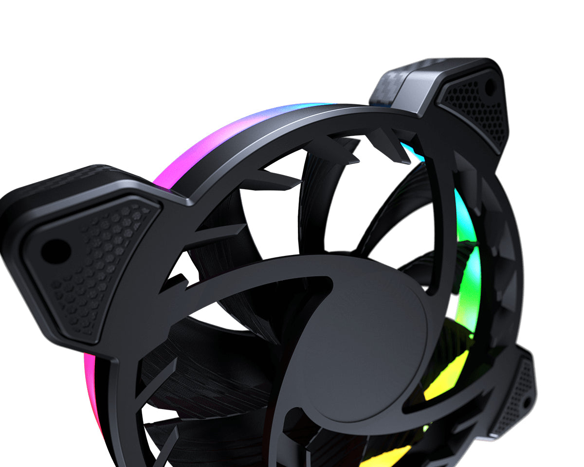Ventilateur de boitier Cougar Vortex VK RGB 12cm (Noir)
