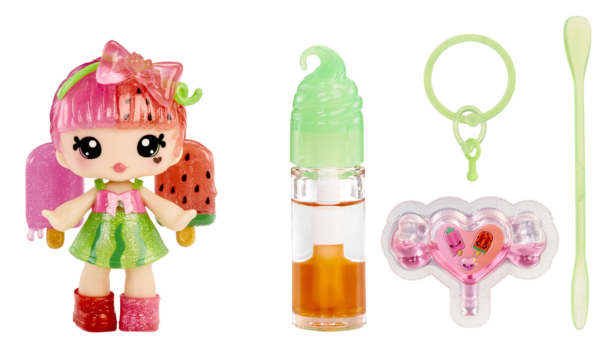 Yummiland Lip Gloss Doll - Color Change Combo - Poppy Melonberry