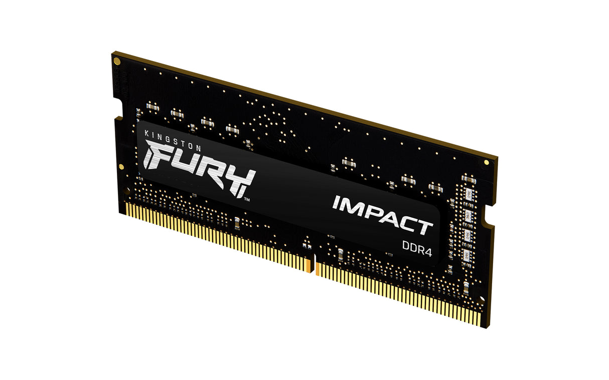 Barrette mémoire 8Go SODIMM DDR4 Kingston Fury Impact 3200Mhz (Noir)