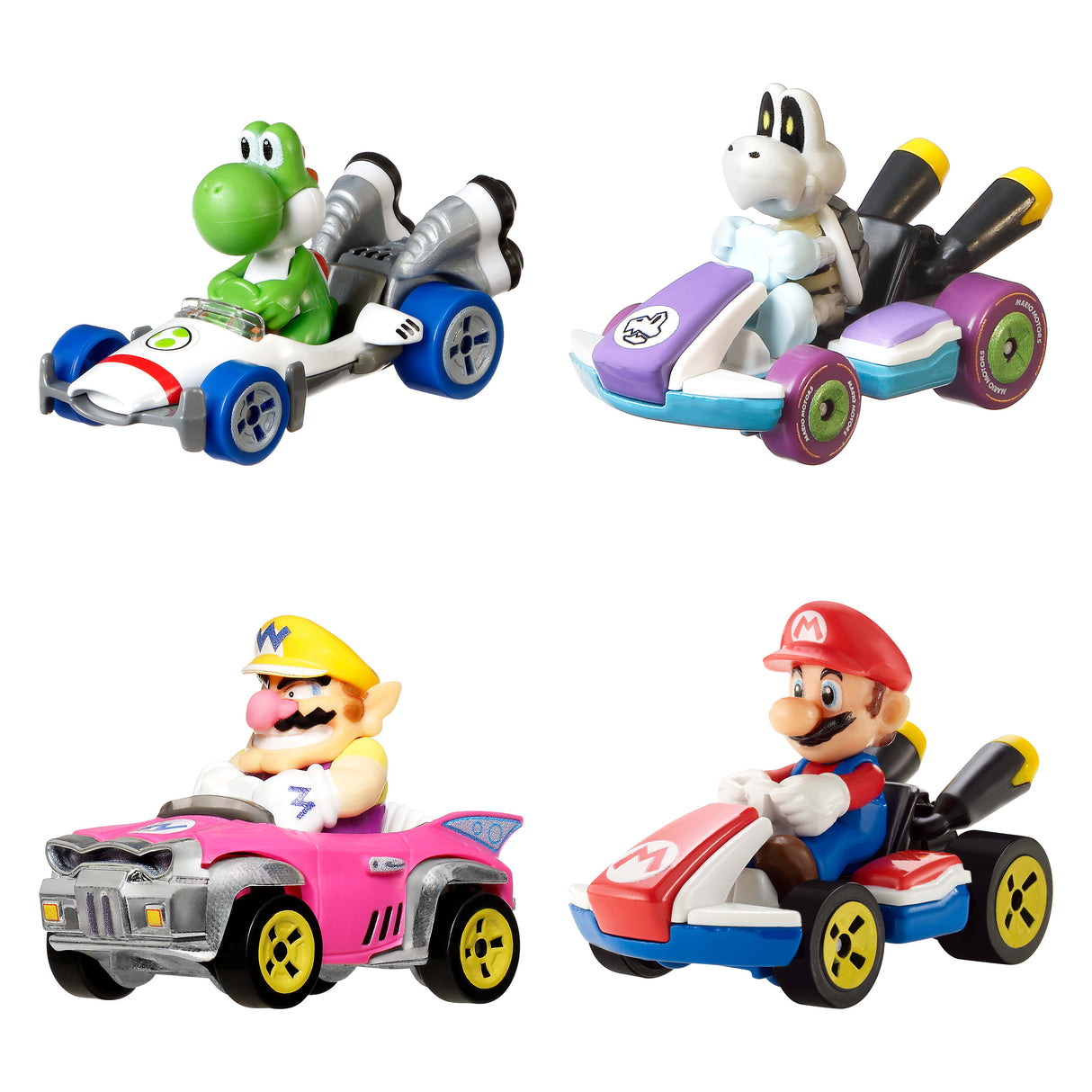 Hot Wheels - Véhicule Mario Kart (modele aléatoire) - Petite Voiture - 3 ans et + GBG25