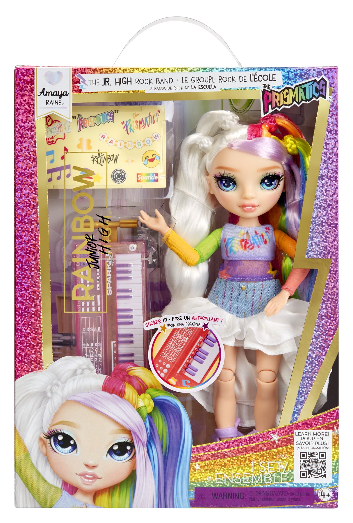 Rainbow High Jr High Rockband Fashion Dolls -Amaya