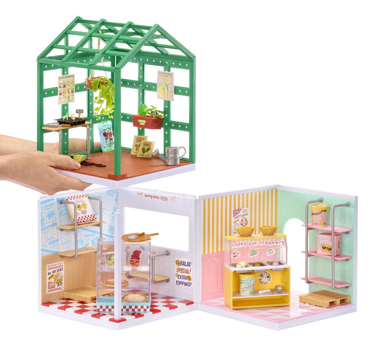 MGA's Miniverse - Spaces Starter Pack - Serre - Des 8 ans - Jeu de construction - Personnalisation - DIY - Art créatif