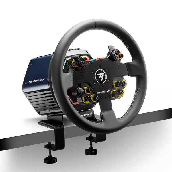 Volant PC/PS4/PS5/Xbox - THRUSTMASTER - Evo Racing 32R - Leather Cuir/structure Alu 32cm Palettes magnétiques 25 boutons 7 LEDS
