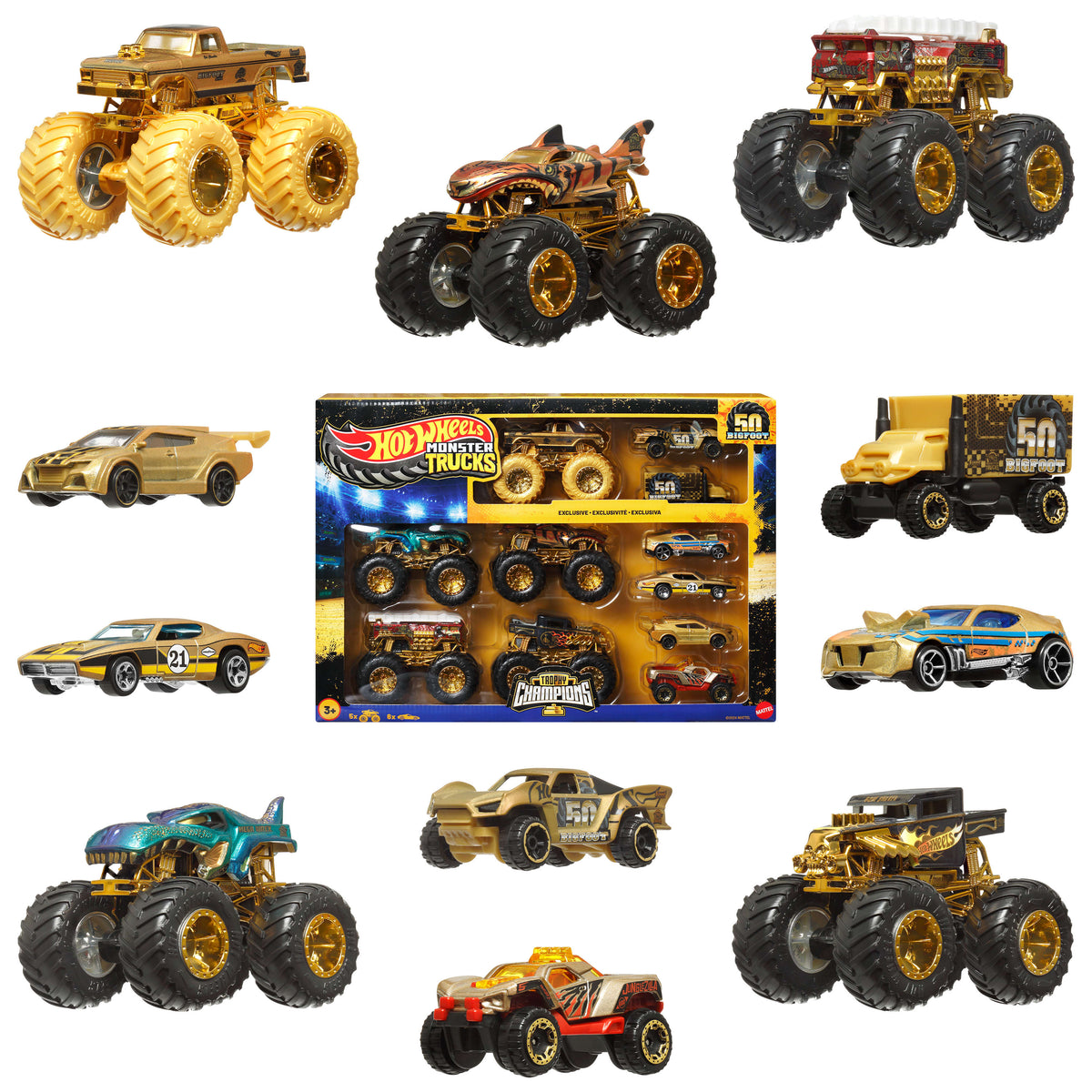 PACK 10 TROPHEE DES CHAMPIONS