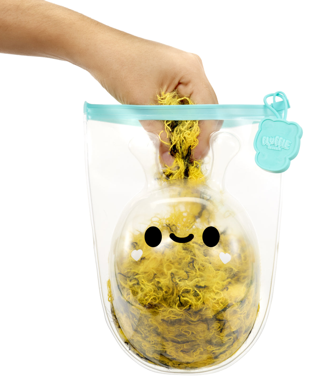 Fluffies Stuffiez - Peluche ASMR a personnaliser - Abeille/Coccinelle - Rembourrage a retirer et découvrir un autre personnage - Des