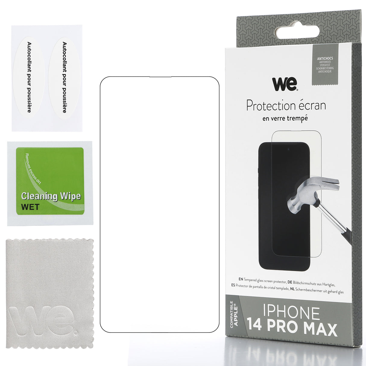 WE Verre trempé APPLE IPHONE 14 PRO MAX