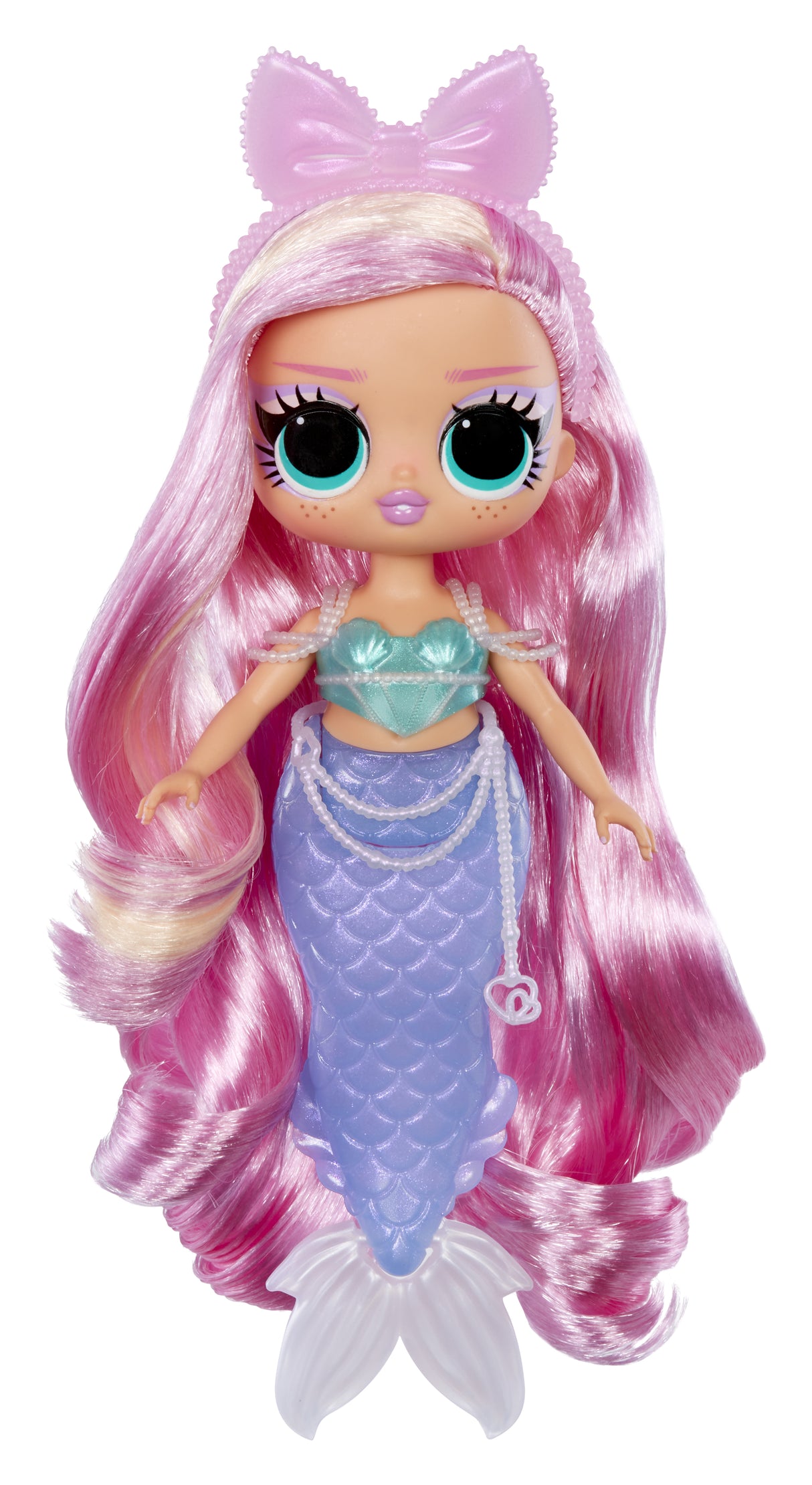 L.O.L. Surprise! Tweens - Sirene Lola - Poupée avec queue de sirene qui change de couleur, Nageoire mobile, Accessoires - 4 ans