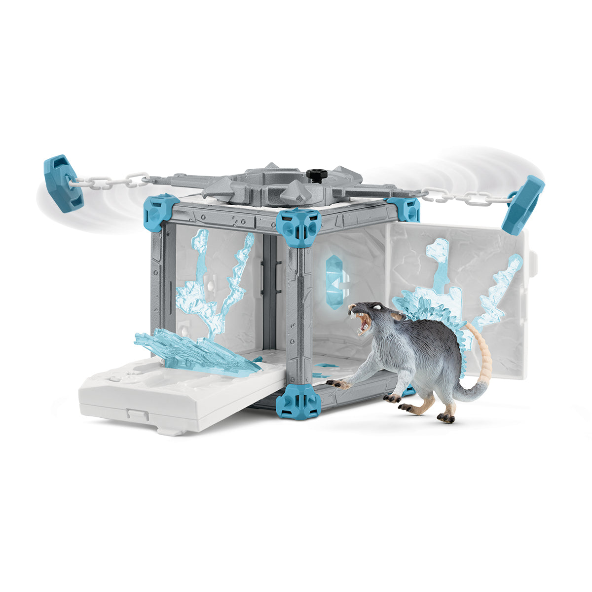 BattleCave Rat de Glace, Extension de l'arene, SCHLEICH 42676 Eldrador Creatures, des 7 ans