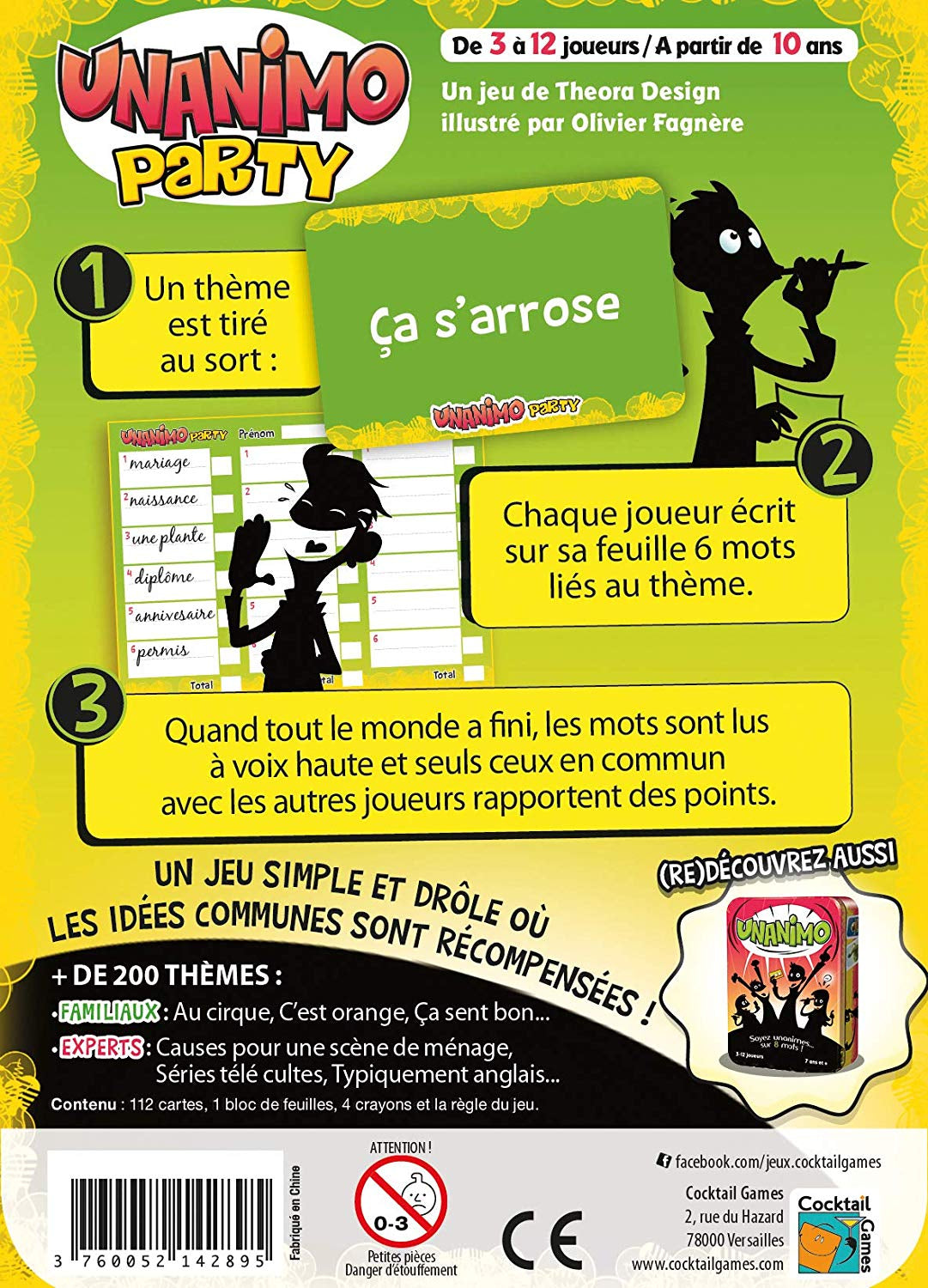 Jeu - Unanimo Party