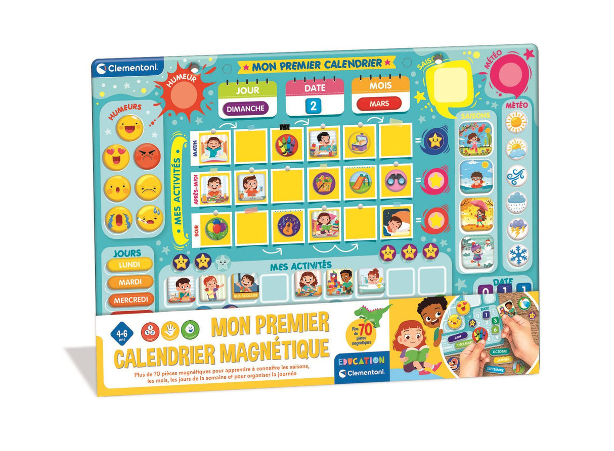 CLEMENTONI - Mon premier calendrier magnétique