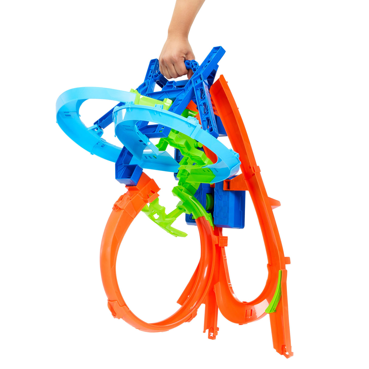 Hot Wheels - Piste Multi Crash - Coffret propulseur motorisé et voiture - Hot Wheels - JFD12