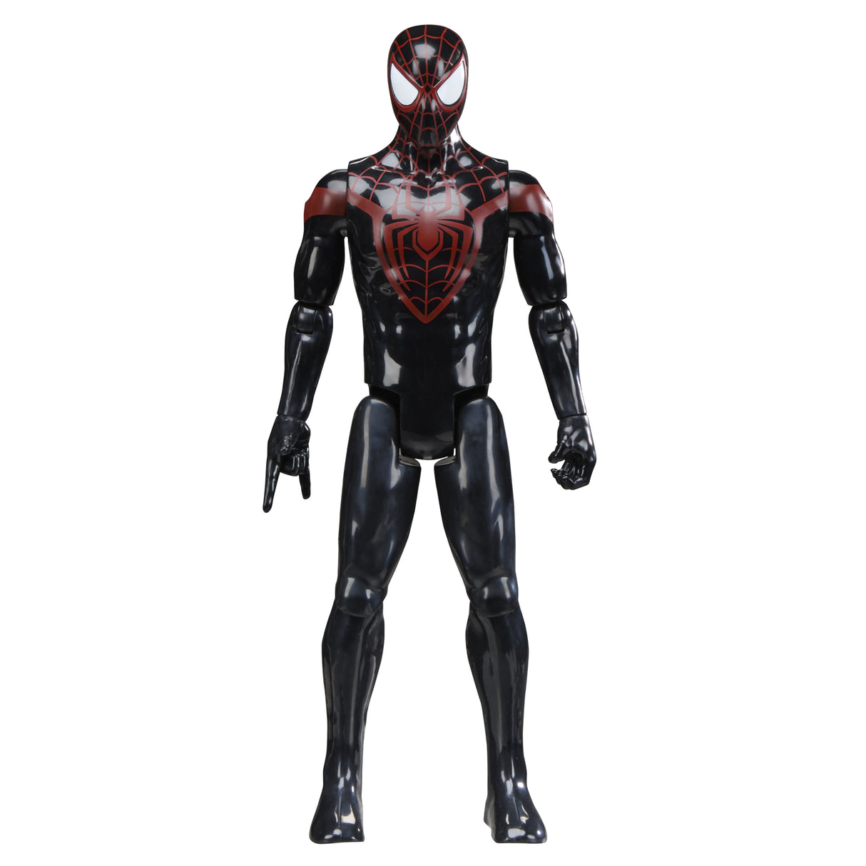 Figurine Miles Morales 30 cm, Titan Series, jouets de super-héros pour enfants, Marvel Spider-Man, des 4 ans