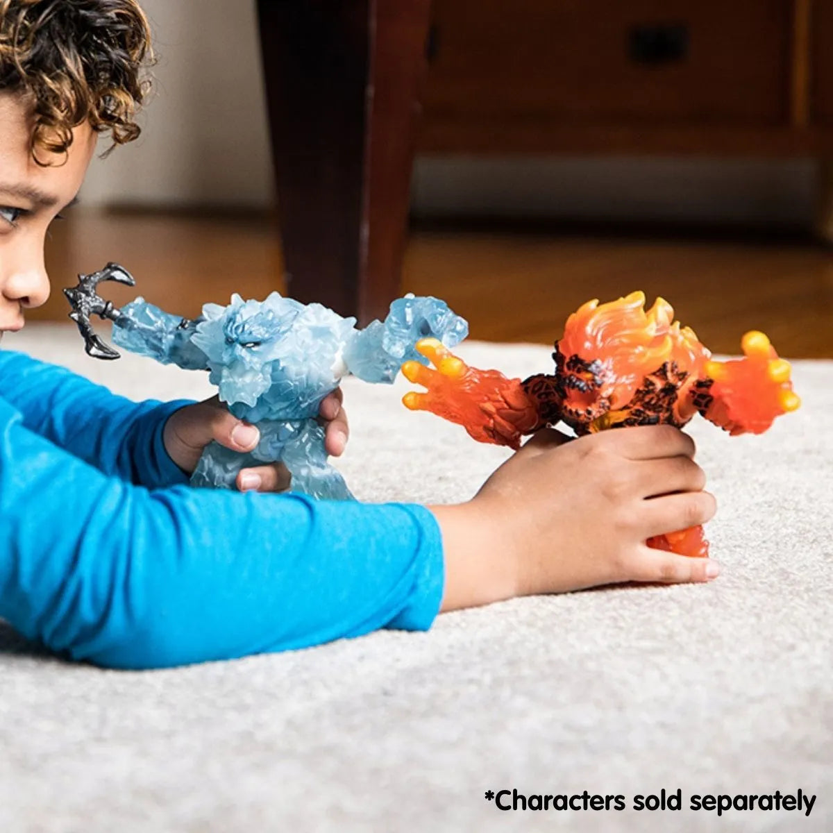 Démon de Lave, Figurine mythique avec bras et mâchoire mobiles, Jouet durable Schleich 70145 Eldrador