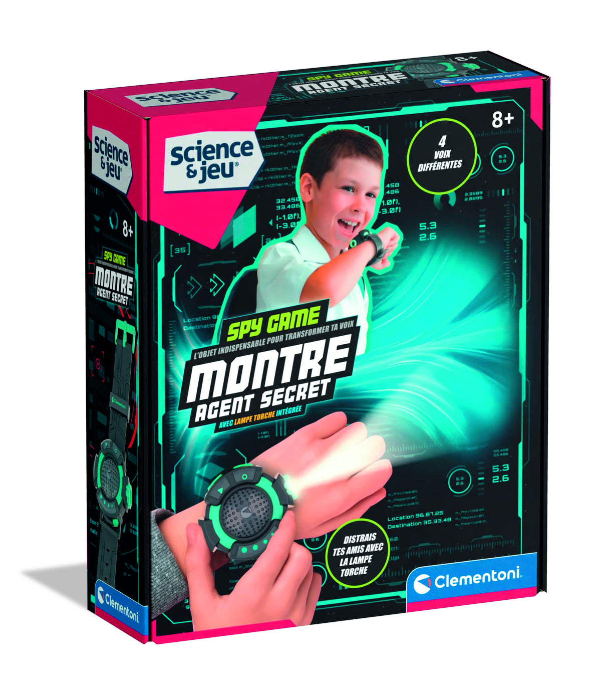 CLEMENTONI - Montre agent secret