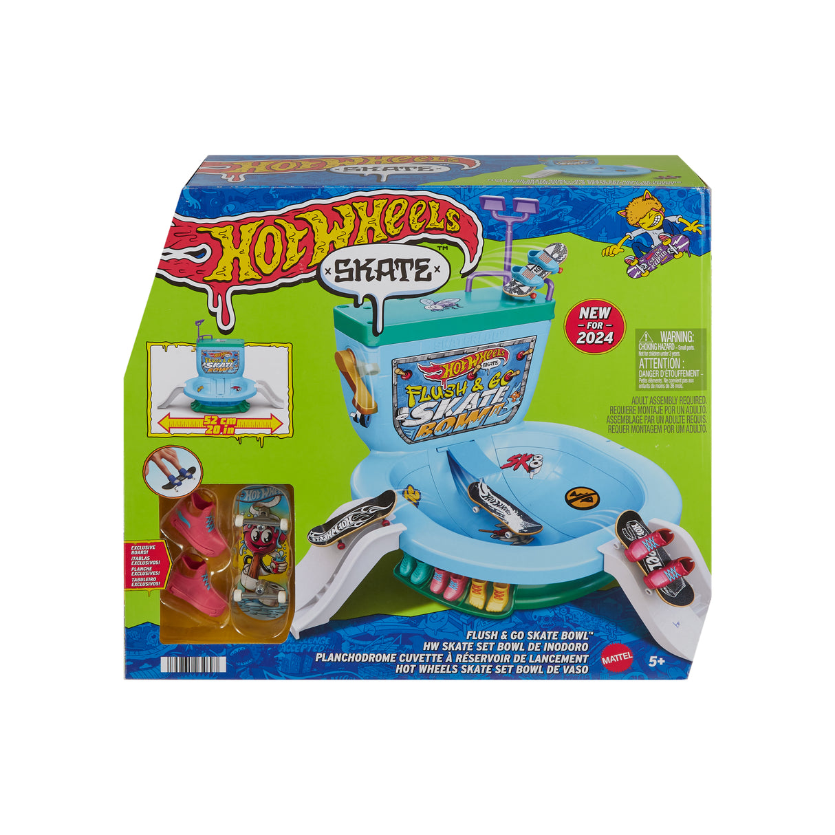 Hot Wheels Skate-Tirez la Chasse : C'est Parti !-Coffret fingerboard HXL16