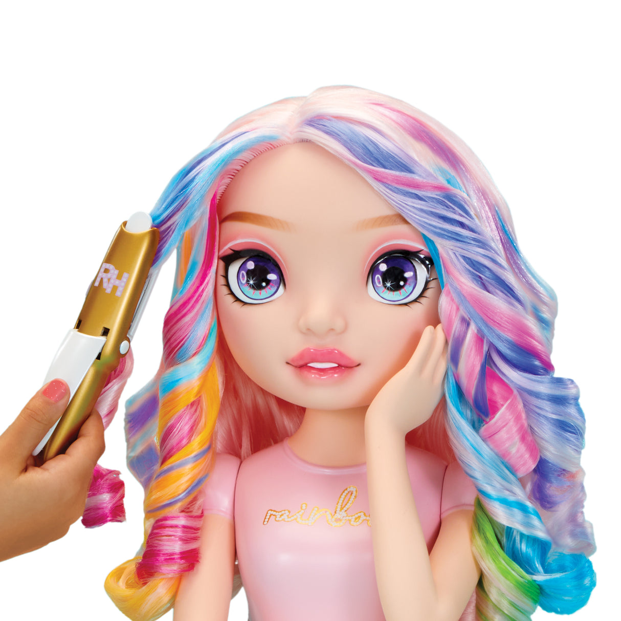 Rainbow High - Tete a coiffer Bella - 33cm - Colore ongles et cheveux - Des 4 ans