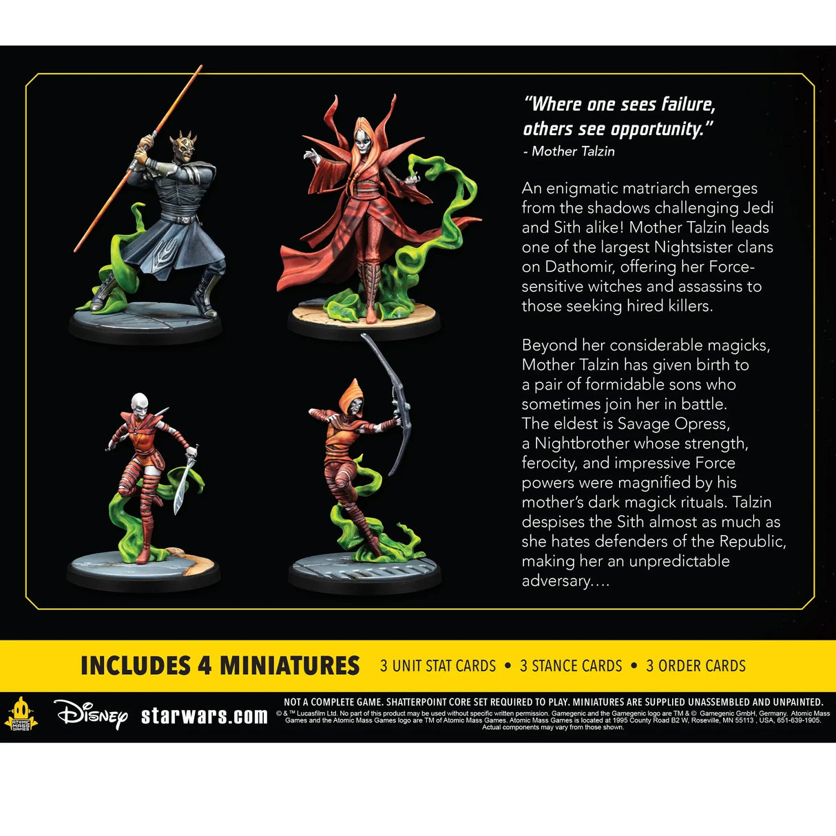 Jeu Star Wars - Shatterpoint : Sorci�res de Dathomir (Escouade)