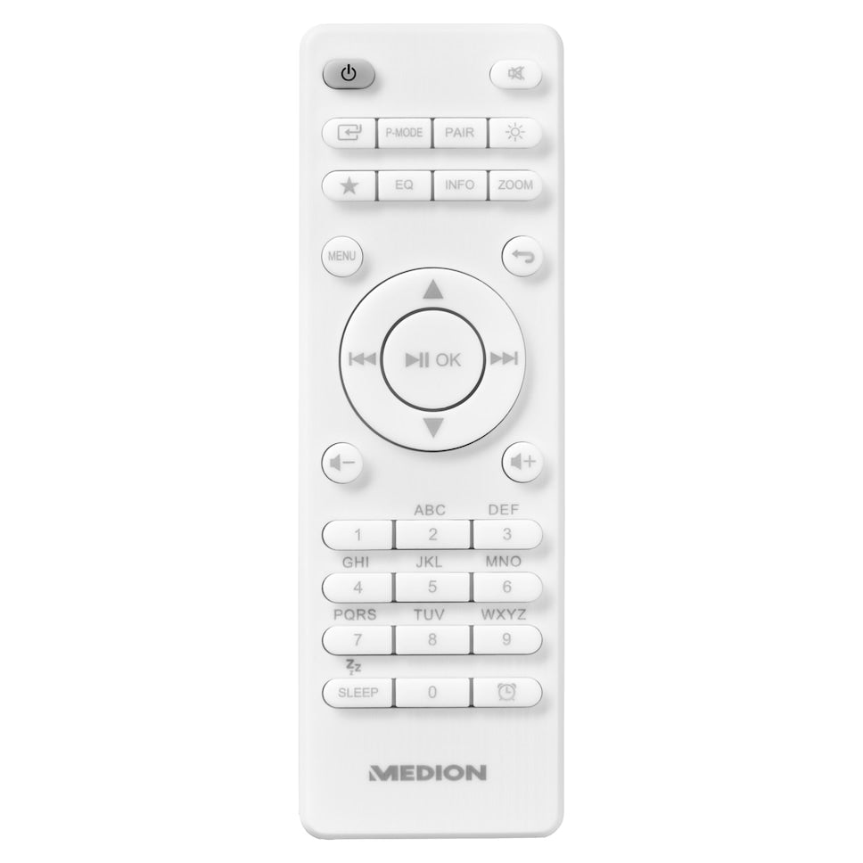 Radio Internet - MEDION - DAB - Bluetooth - 2x10W RMS - Blanc