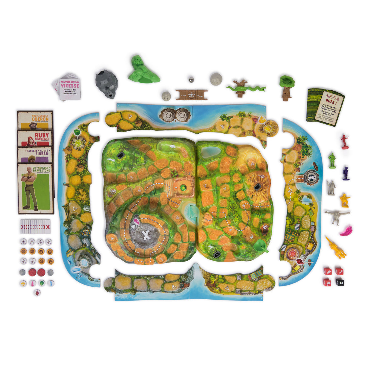 SPIN MASTER JEU JUMANJI L'Ile du Danger (plateau 3D)
