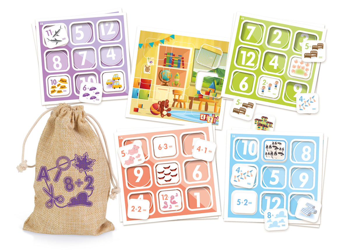 Apprenons les chiffres - Jeu éducatif - TACTIC - 2 joueurs et plus - Des 4 ans