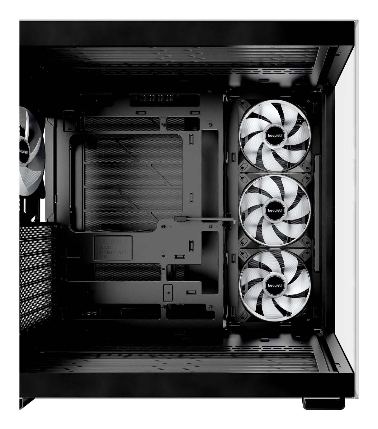 Boitier Moyen Tour ATX be quiet! Light Base 600 DX RGB avec panneaux vitrés (Noir)