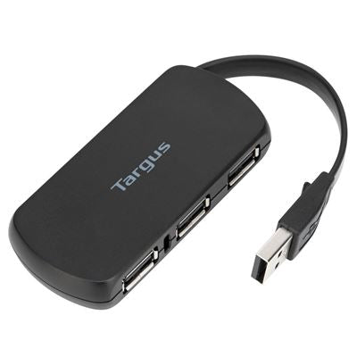 Hub USB 2.0 Targus - 4x USB-A (Noir)