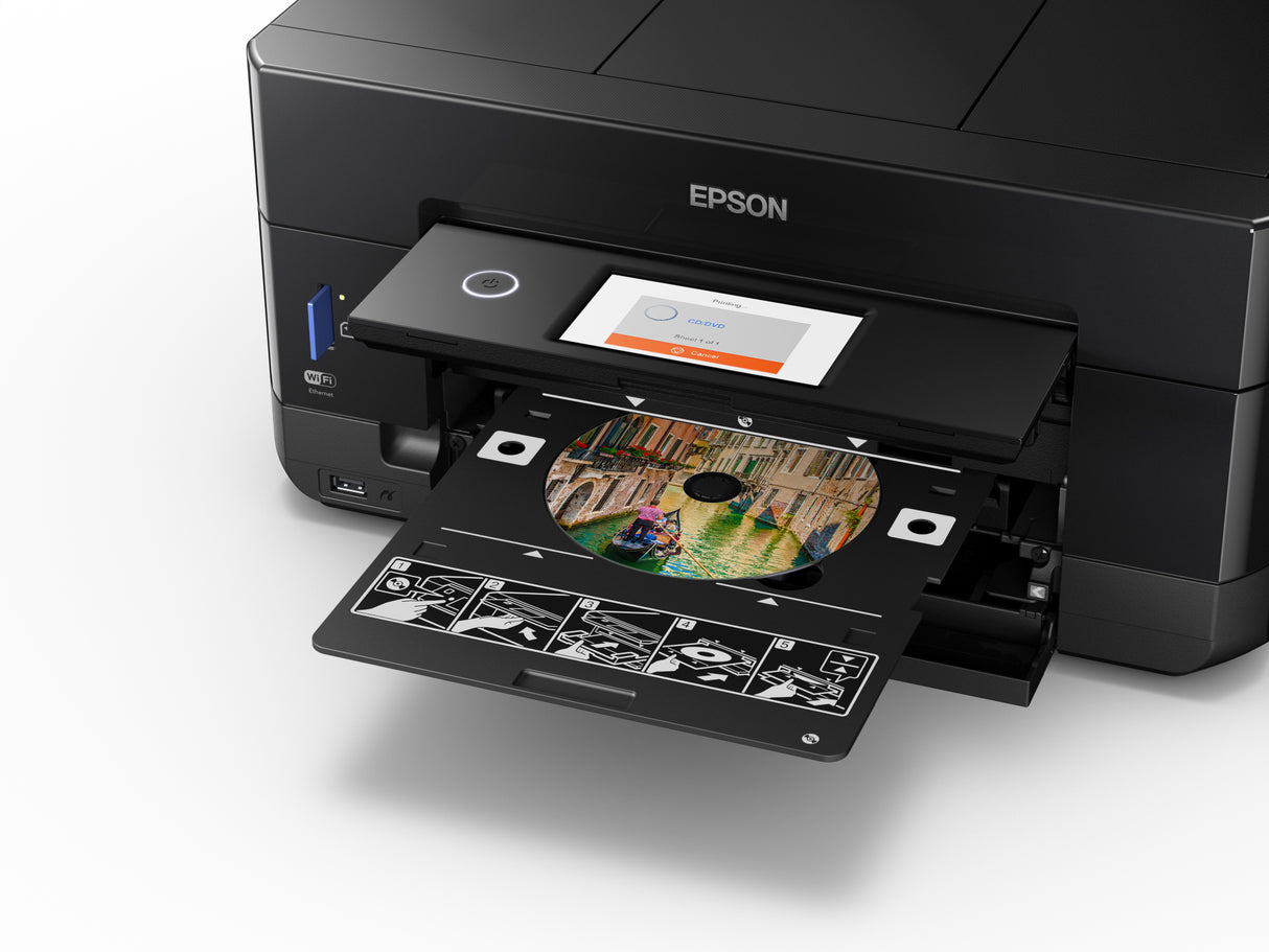 Imprimante EPSON XP-7100 - 3 en 1 + chargeur documents- Photo - Recto-verso automatique - WIFI- direct - Ecran tactile