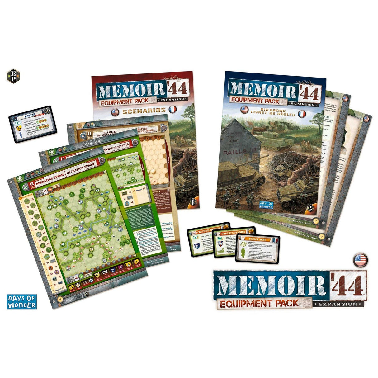 Jeu - Mémoire 44 : Equipement Pack (Extension)