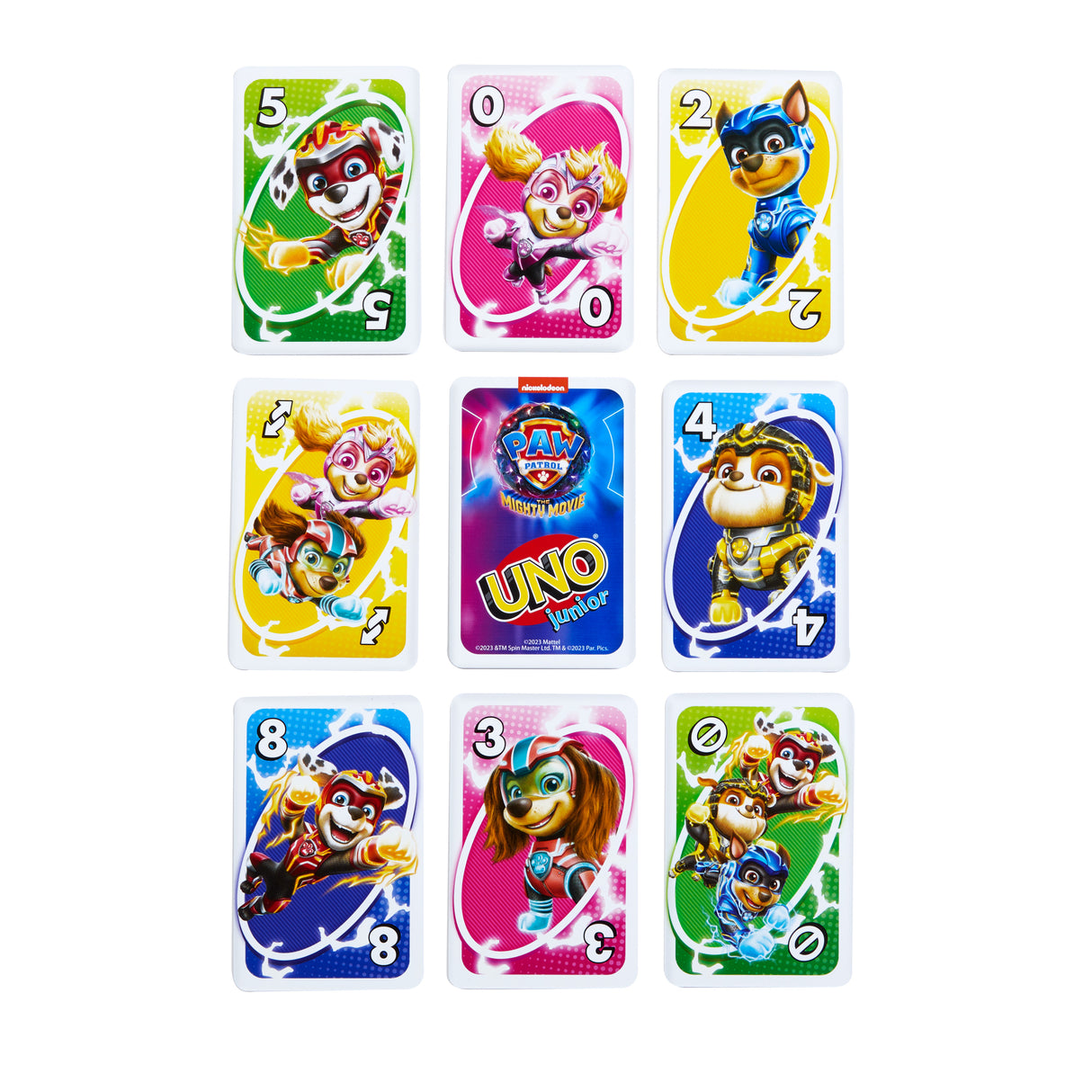 Mattel Games - Uno Junior-Pat' Patrouille : La Super Patrouille-Jeu de cartes HPY62