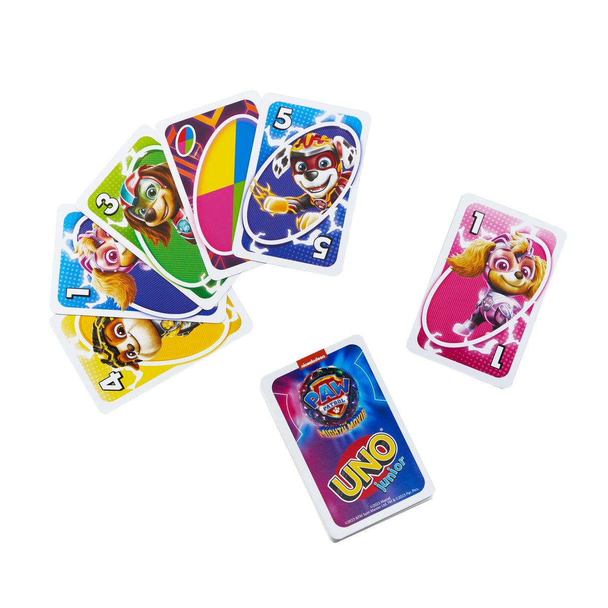 Mattel Games - Uno Junior-Pat' Patrouille : La Super Patrouille-Jeu de cartes HPY62