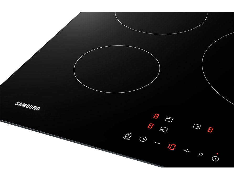 Plaque de cuisson induction - SAMSUNG - 3 zones - L59 x P57 cm - NZ63M3NM1BB/UR - 7200 W - Revetement verre - Noir