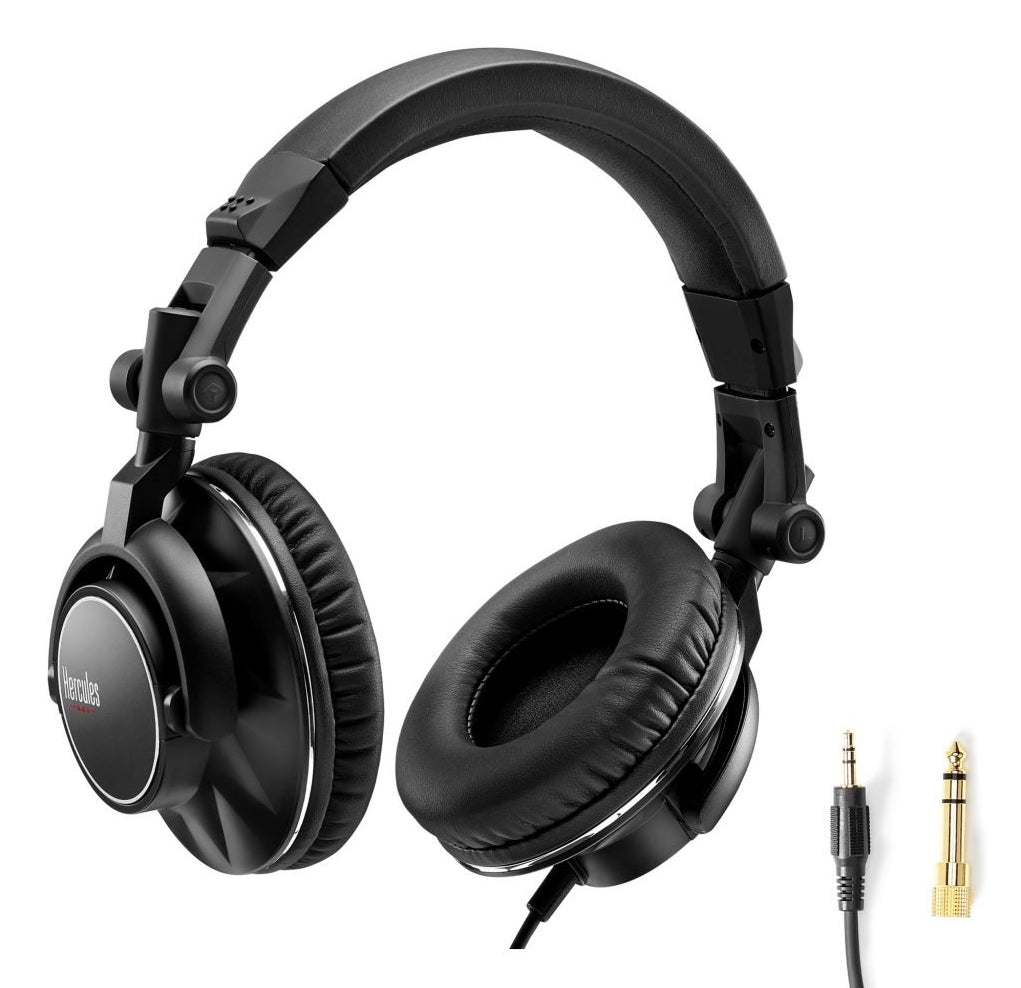 HERCULES HDP DJ60 - Casque Audio Circum-aural - Isolation de bruit - Noir