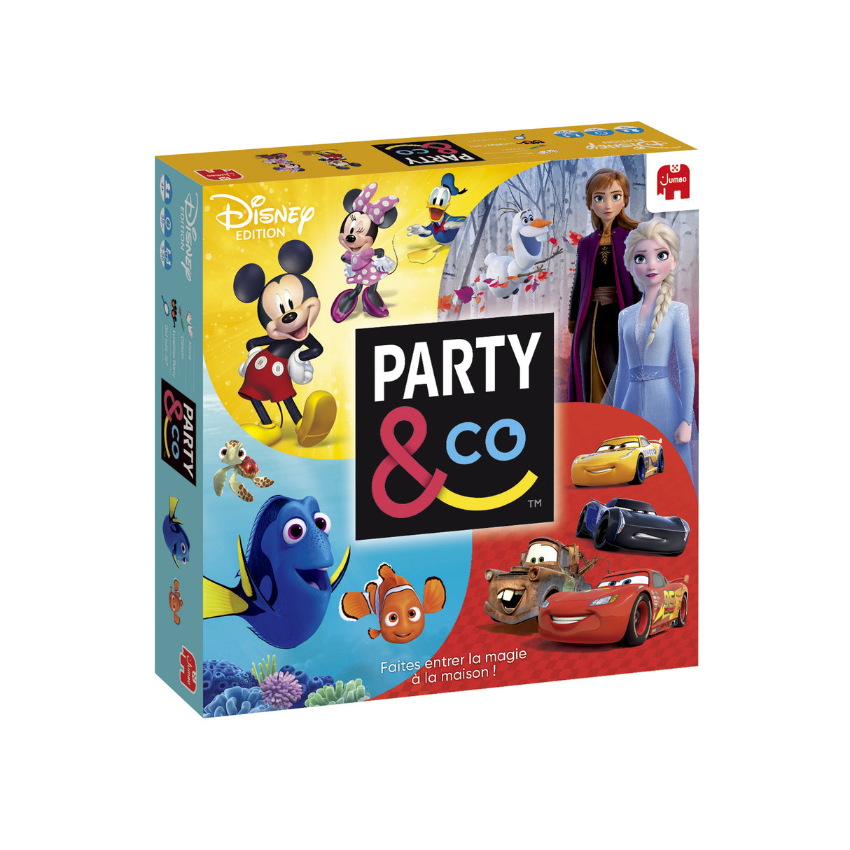 PARTY & CO Disney - Jeu de société - DUJARDIN - Défis autour de l'univers Disney pour toute la famille !