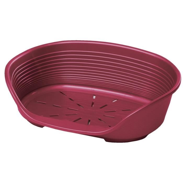 Panier-Corbeille SIESTA DELUXE Taille 8 - 82*59,5*25 cm -Bordeaux -FERPLAST