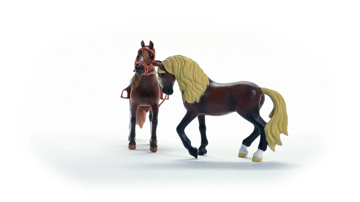 Mes Premiers chevaux Paso Péruvien, Figurines 2 chevaux, SCHLEICH 42738 Horse Club, des 5 ans
