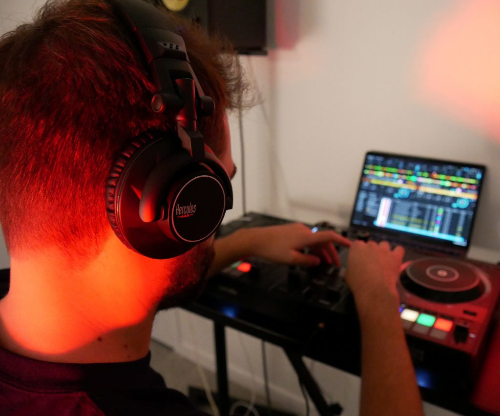 HERCULES HDP DJ60 - Casque Audio Circum-aural - Isolation de bruit - Noir