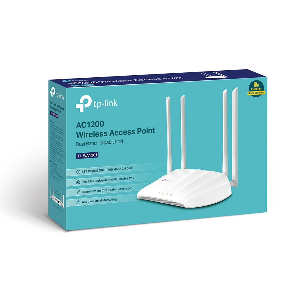Point d'Accès Répéteur WiFi TP-Link TL-WA1201 (AC1200)