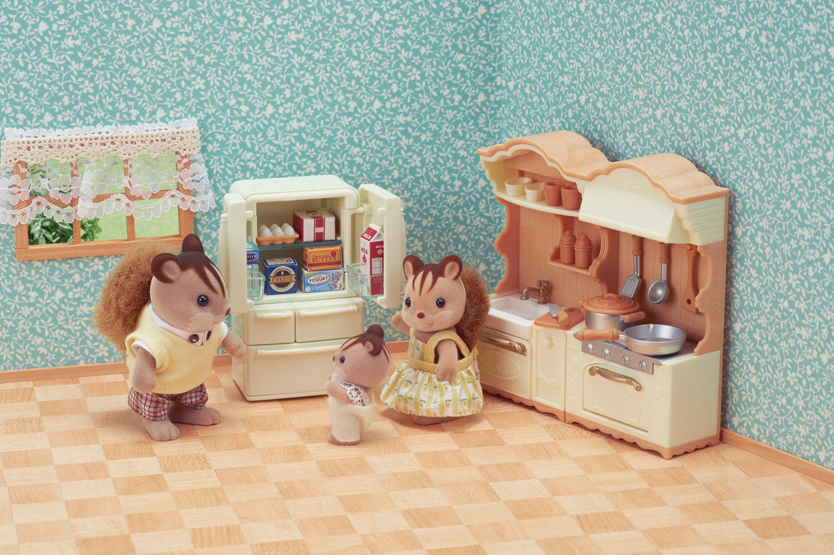 Figurines miniatures - SYLVANIAN FAMILIES - 5341 - La cuisine aménagée