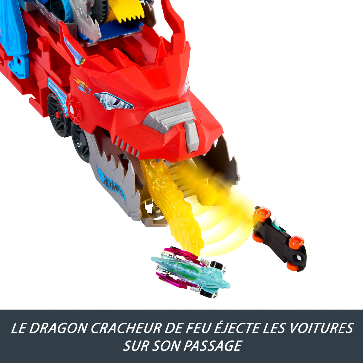 Hot Wheels - Transporteur 2 en 1 Dragons Hot Wheels City - Hot Wheels - JBM72