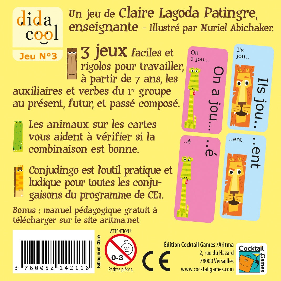 Jeu �ducatif ConjuDingo CE1