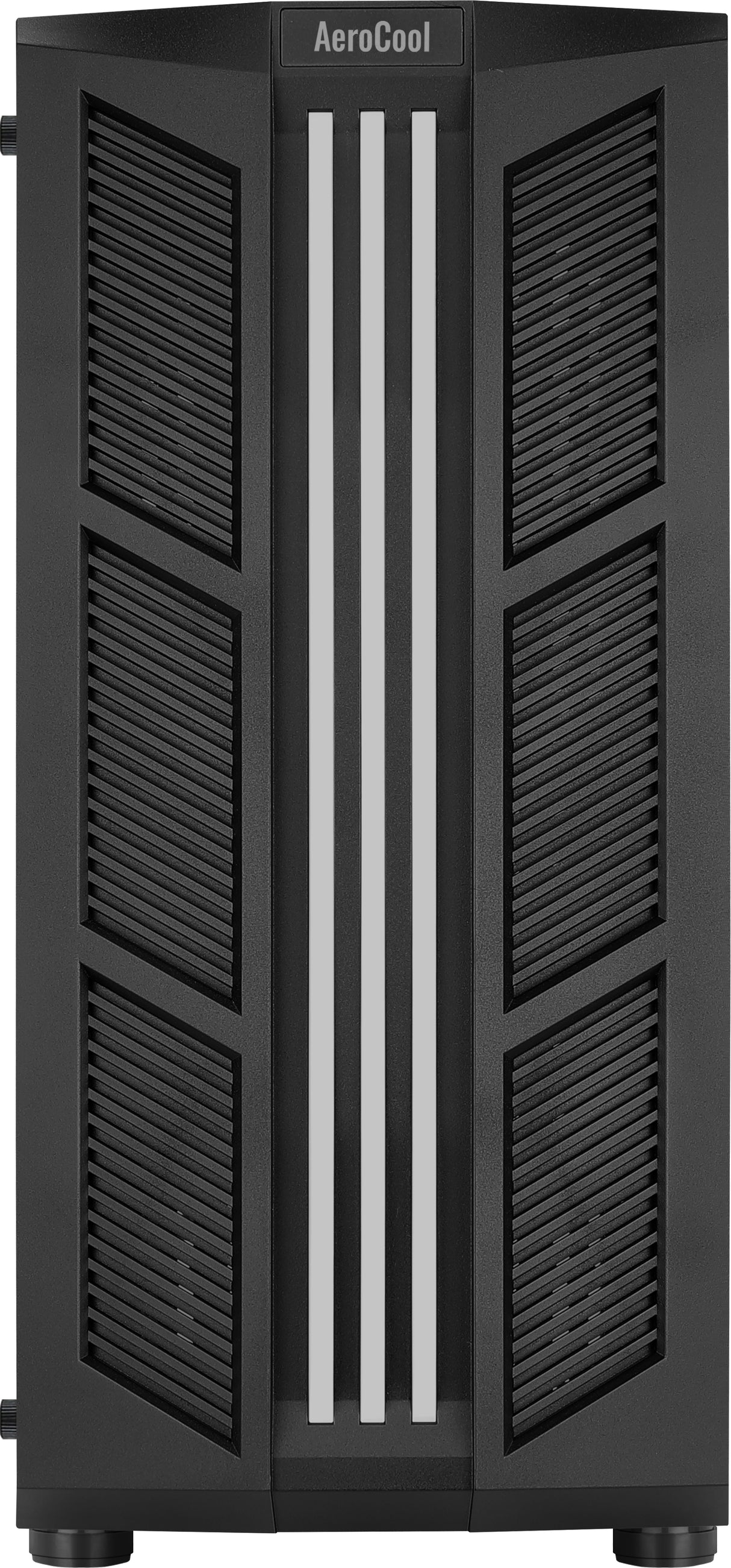 Boitier Moyen Tour ATX AeroCool Prime RGB avec panneau vitré (Noir)