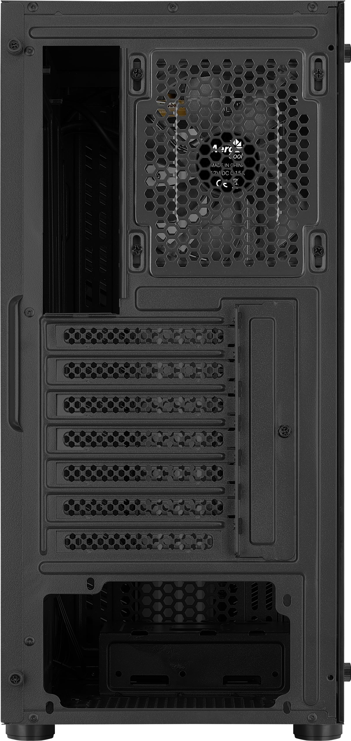 Boitier Moyen Tour ATX AeroCool Prime RGB avec panneau vitré (Noir)